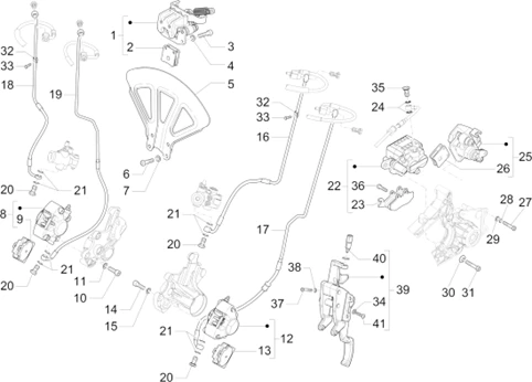 Tuyaus du freins - Etriers de frein