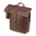 SACOCHE ARRIERE VELO LATERALE SAC BANDOULIERE BASIL CITY SHOPPER MARRON DROIT/GAUCHE 14-16L FIXATION MIK STUDS POUR PORTE BAGAGE
