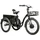 TRICYCLE ELECTRIQUE/VAE CITY LEADER FOX 24" LOVELO 2023 MIXTE NOIR BRILLANT 3V SHIMANO NEXUS MOTEUR ROUE AV BAFANG 36V 45Nm BATTERIE 14Ah  FREIN ET RETROPEDALAGE