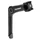 POTENCE CITY A PLONGEUR ERGOTEC OCTOPUS 2 REGLABLE 25.4mm POUR CINTRE 25.4 mm L 110mm ARGENT/NOIR (plongeur 180mm) (HOMOLOGUE NIVEAU 4)