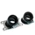 PIPE ADMISSION 50 A BOITE REPLAY SOUPLE POUR MINARELLI 50 AM6/MBK 50 X-POWER/YAMAHA 50 TZR/PEUGEOT 50 XPS/RIEJU 50 RS1, SMX (POUR PHBG/PHVA, DIAMETRE INTERIEUR 24mm, AVEC 2 MANCHONS 30- + 45-)