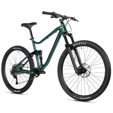 VELO MUSCULAIRE VTT 29 LEADER FOX CASPER 2026 TOUT SUSPENDU NOIR MAT 10V CADRE 19,5 POUCES (H49.5cm - TAILLE L - POUR ADULTE DE 178cm à 185cm)