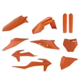 CARROSSERIE/CARENAGE MOTO MX KTM 125, 250 SX, 250, 450 SX-F, 250 XC, 250, 450 XC-F 2019> ORANGE KTM (KIT PLASTIQUES 10 PIECES)  -POLISPORT-