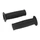 REVETEMENT POIGNEE ADAPTABLE CYCLO PEUGEOT/MBK/MALAGUTI NOIR (DIAM 22/25mm LONG 105mm) (PAIRE) -SELECTION P2R