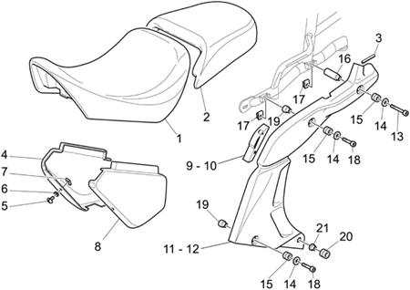 Selle-carrosserie cent.