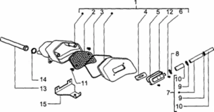 Boitier s.a.s. systeme air secondaire - ape tm kat